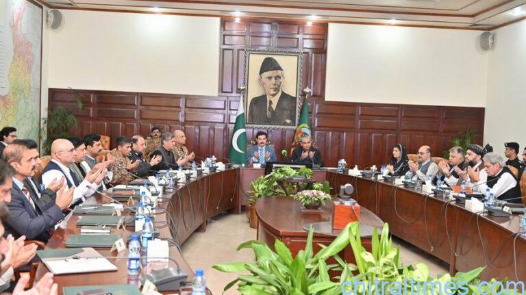 chitraltimes governor kp chaired appex committee meeting