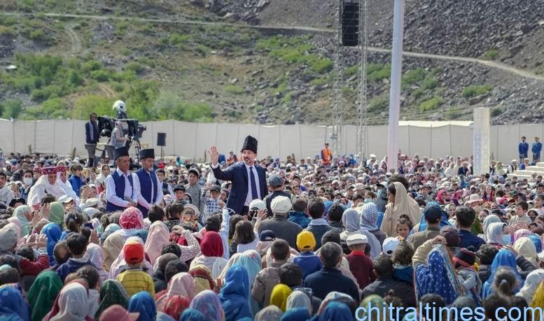chitraltimes hh prince rahim aga khan visit parwak mastuj chitral