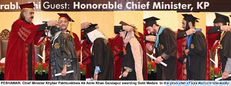 chitraltimes iqra national university convocation cm kp chief guest 2