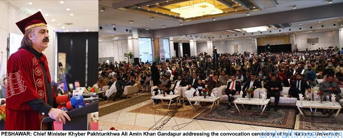 chitraltimes iqra national university convocation cm kp chief guest 3