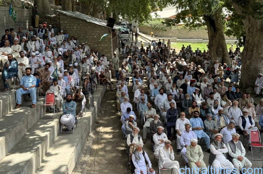 chitraltimes jamat islami amir kp shumaili inayatullah khan chitral visit 2