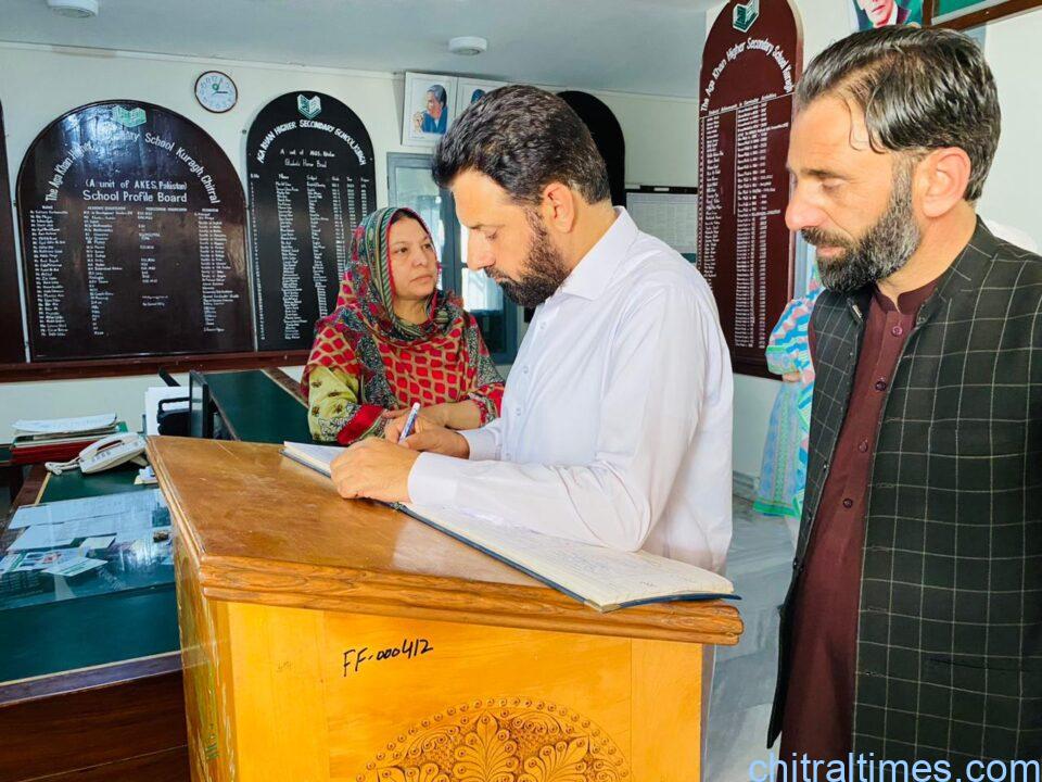 chitraltimes jamat islami kp amir shumali inayatullah khan visit chitral upper and akhss kuragh 12