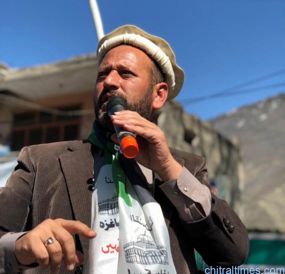 chitraltimes jamat islami meeting for plastine 3