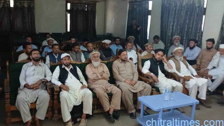 chitraltimes jamat islami press confrence against petroleum levy 3