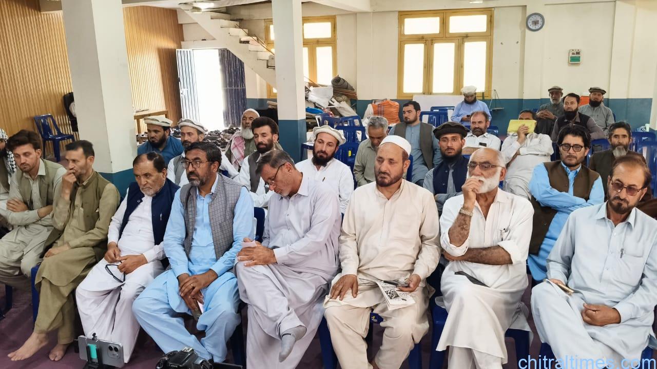 chitraltimes jamat islami press confrence for road tehreek 2