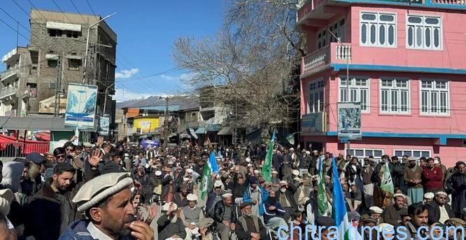 chitraltimes jamat islami protest rally against corruption 2 1
