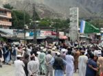 chitraltimes jamat islami protest rally agianst federal budget 1