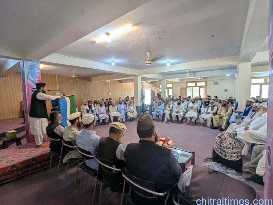 chitraltimes jamat islami ulama convention lower chitral 1