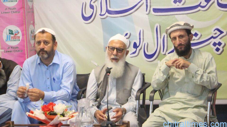 chitraltimes jamat islami ulama convention lower chitral molana sher aziz