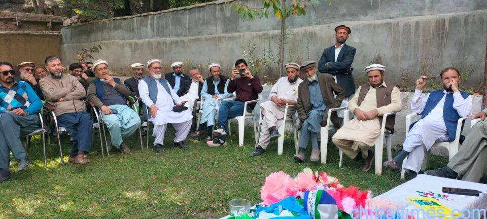 chitraltimes jamat islami upper chitral oath taking 7