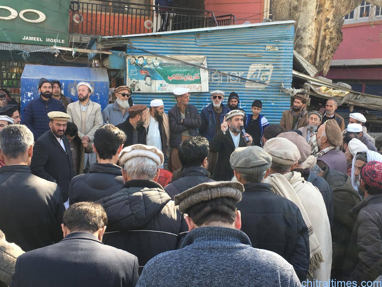 chitraltimes ji jalsa against district administration 1