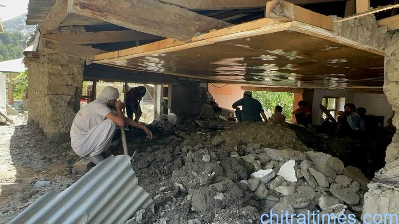 chitraltimes jughoor gahirat flood and rehabilitation 11