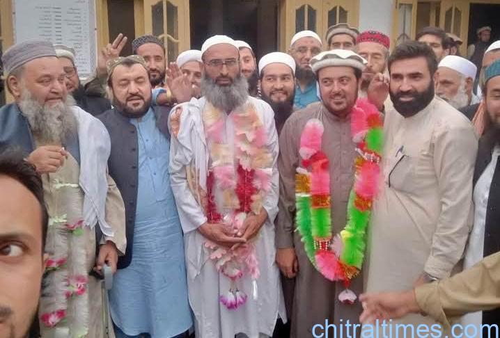 جمعیت علماء اسلام ضلع لوئر چترال کی ضلعی کابینہ تحلیل، دو ماہ کے اندر ضلعی سطح پر نئے انتخابات کرانے کی ہدایت