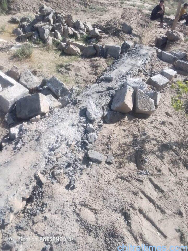 chitraltimes junali koch controvercial land beteen citizen and administration 3