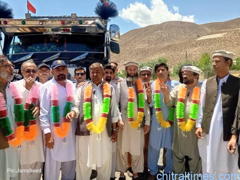 chitraltimes junali kuch road asphalt work started 5