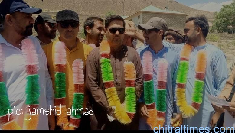chitraltimes junali kuch road asphalt work started 8