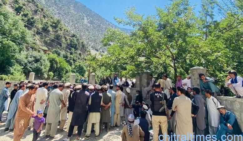 chitraltimes kalash protest rally against water supply scheme 5
