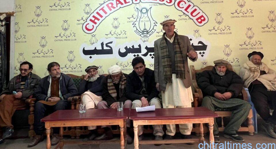 chitraltimes kalash valley press confrence against kvda 2 1