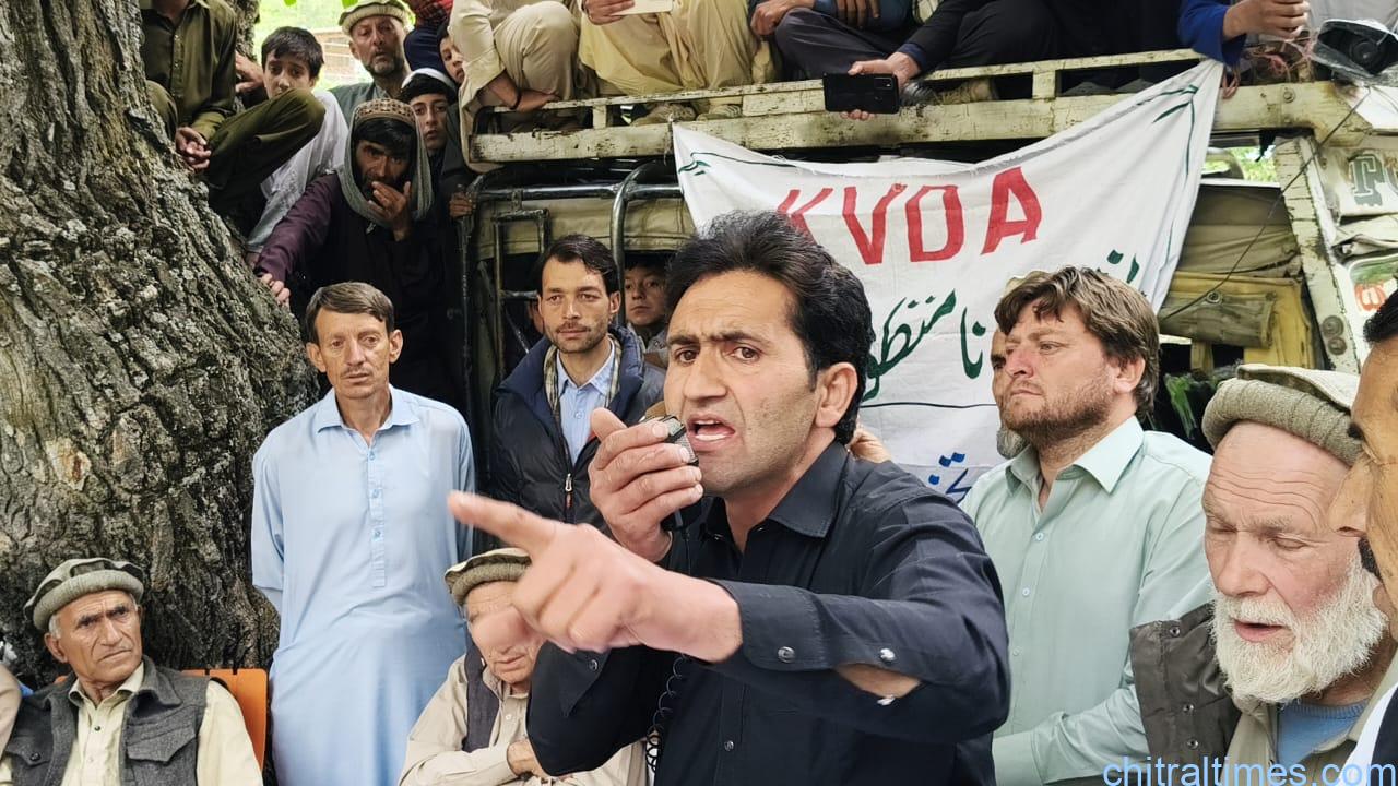 chitraltimes kalash valley protest rally against kvda 7