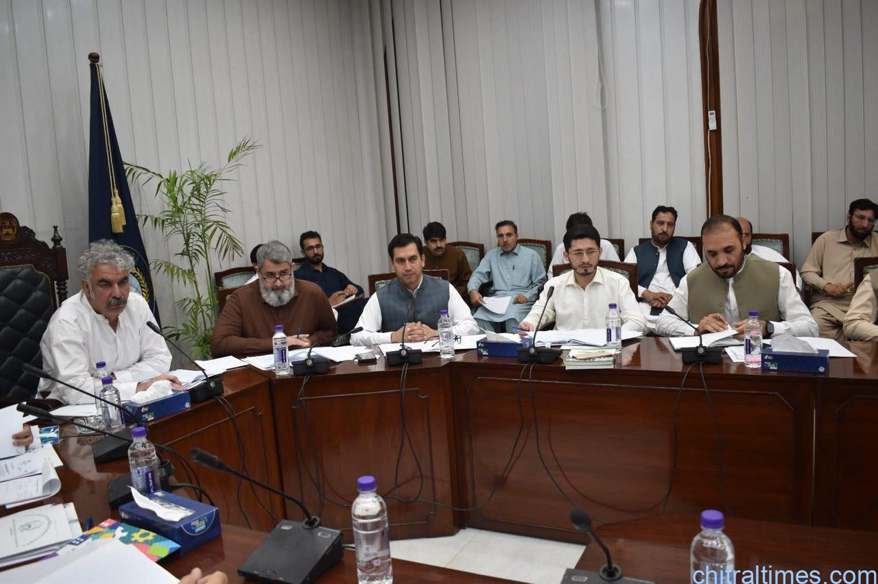 محکمہ سیاحت و ثقافت کی قائمہ کمیٹی کا اجلاس، سیاحتی مقامات پر ٹیکس وصولی، بلڈنگ کوڈ کے نفاذ اور ریور ایکٹ میں مجوزہ ترامیم کے حوالے سے کمیٹی کواگاہ کیا گیا، 