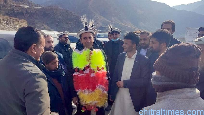 خیبرپختونخوا کے وزیربرائے تعلیم فیصل خان ترکئی چترال پہنچ گئےہیں، کل اپرچترال کا دورہ کرینگے