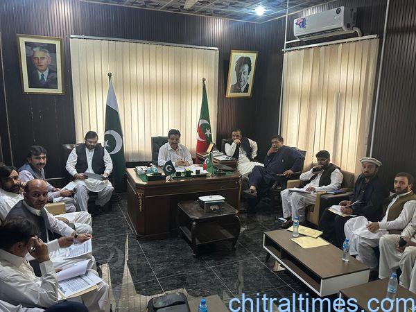 chitraltimes kp minister local government ayub visits chitral