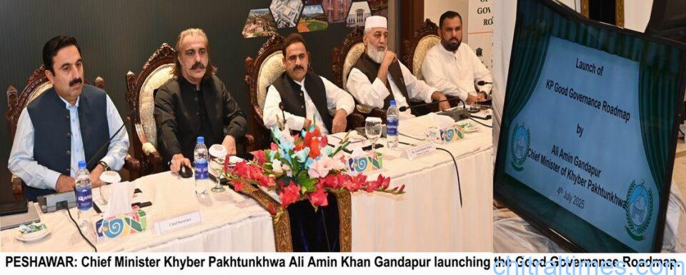 chitraltimes kp road map inagurated by cm gandapur 2