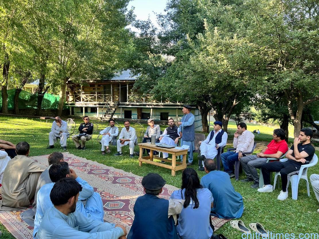 chitraltimes kvda board members meeting with stake holders 10