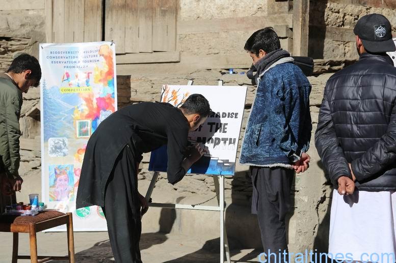 chitraltimes kvda organizes art competition on forest wildlife and tourisom 16