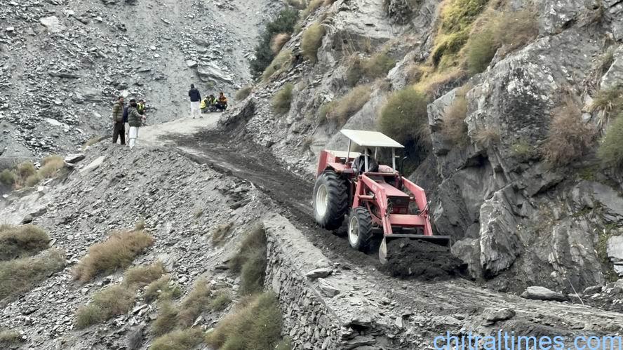 chitraltimes kvda repair birir kalash valley road 2