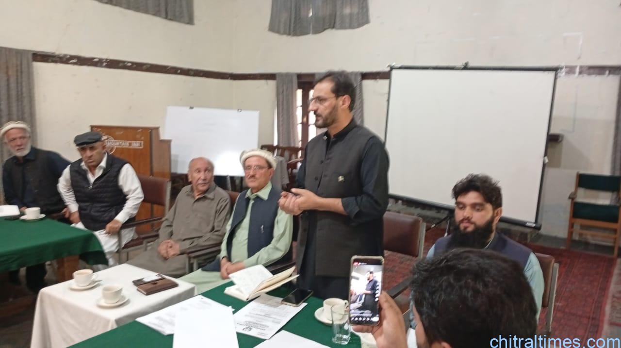 کالاش ویلیز ڈویلپمنٹ اتھارٹی کے حوالے سے لوگوں پر ٹیکس لگانے کی الزامات بے بنیاد اورخودساختہ افواہیں ہیں۔ ایسا ہر گز نہیں ہے۔ اجلاس میں وضاحت 