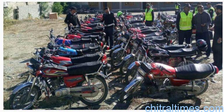 chitraltimes lower chitral police arrested under age motorcylists 1