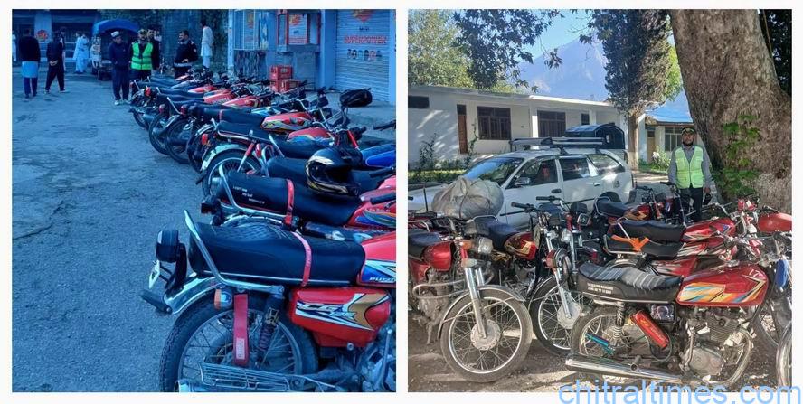 chitraltimes lower chitral police arrested under age motorcylists 2
