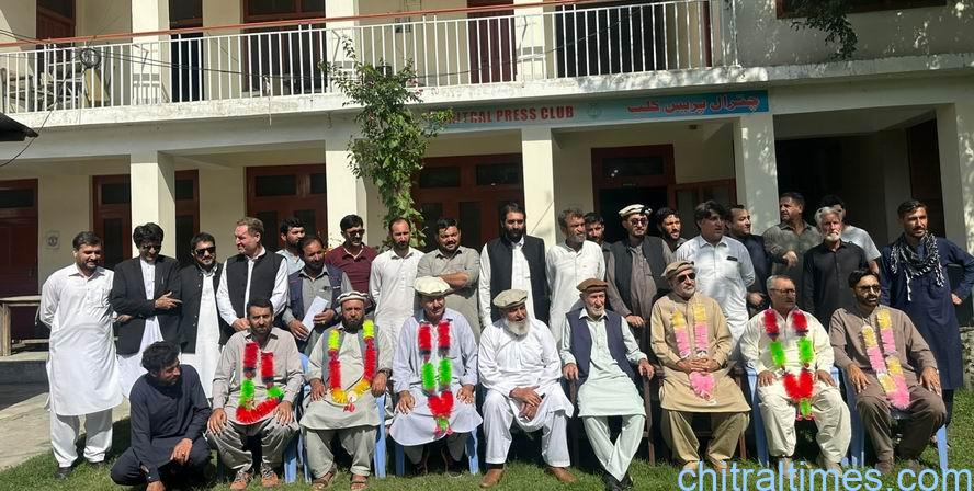 chitraltimes lower chitral polo player press confrence 1
