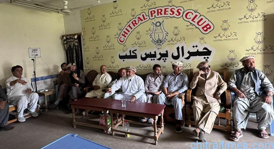 chitraltimes lower chitral polo player press confrence 3