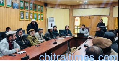 chitraltimes lower chitral price review meeting