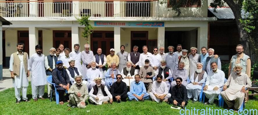 chitraltimes mahfil e muzakira for ghulam umar late in chitral press club 4