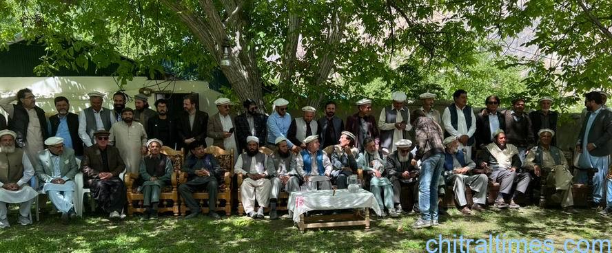 chitraltimes meeting on hh aga khan visit to mastuj 1