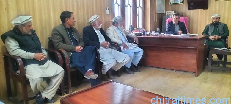chitraltimes meeting on thq hospital booni outsouce 4