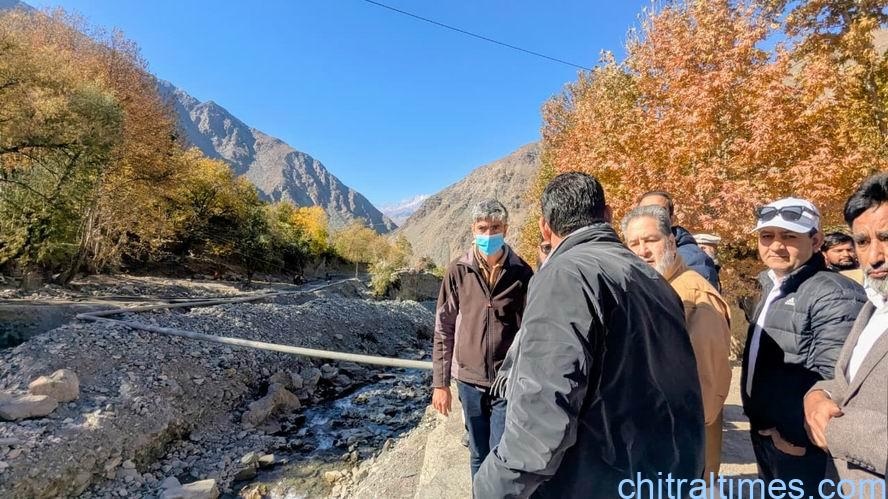 وزیراعظم کی ہدایت پر ممبر این ایچ اے امجد خان کا چترال- بونی- مستوج شندور روڈ کا تفصیلی معائنہ