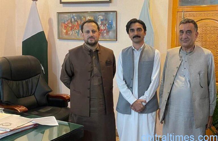 chitraltimes mine owners meeting with dc lower