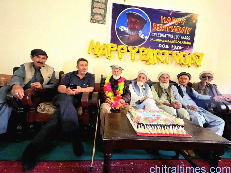 chitraltimes mirza aman 100 years celebrations 3