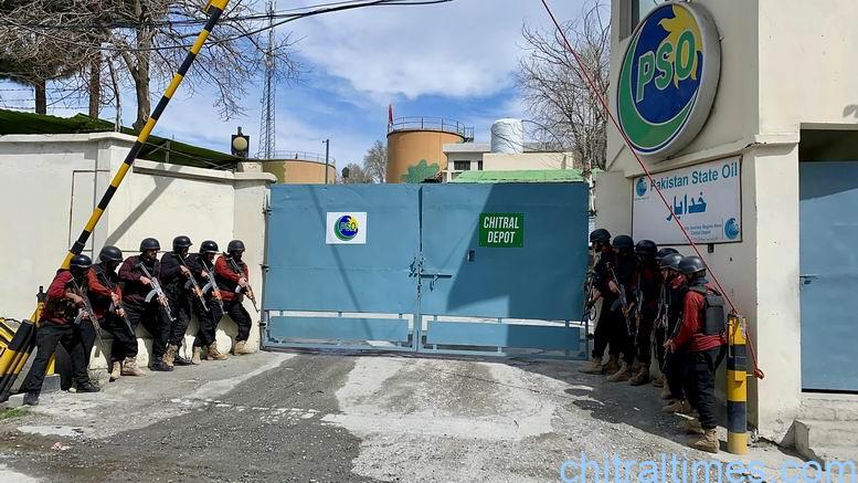 chitraltimes mock exercise in pso dpo chitral 1