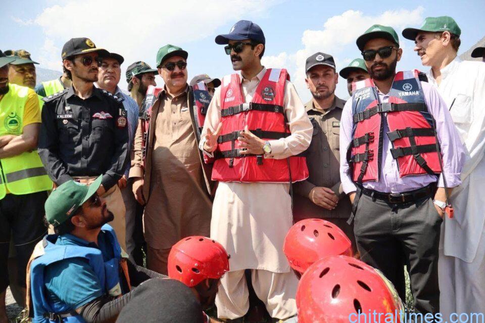chitraltimes mock exercise under dc lower chitral rescue civil defence akah etc participated 12
