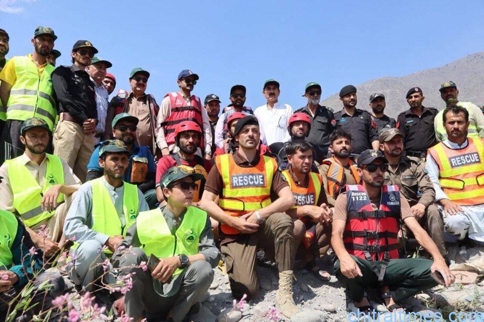 chitraltimes mock exercise under dc lower chitral rescue civil defence akah etc participated 9