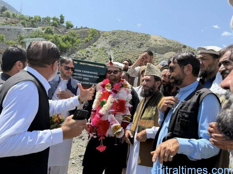 chitraltimes mpa fatahul mulk ali nasir visit drosh