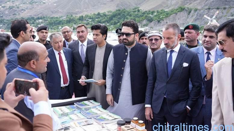 chitraltimes ntfp stall in chitral airport 5