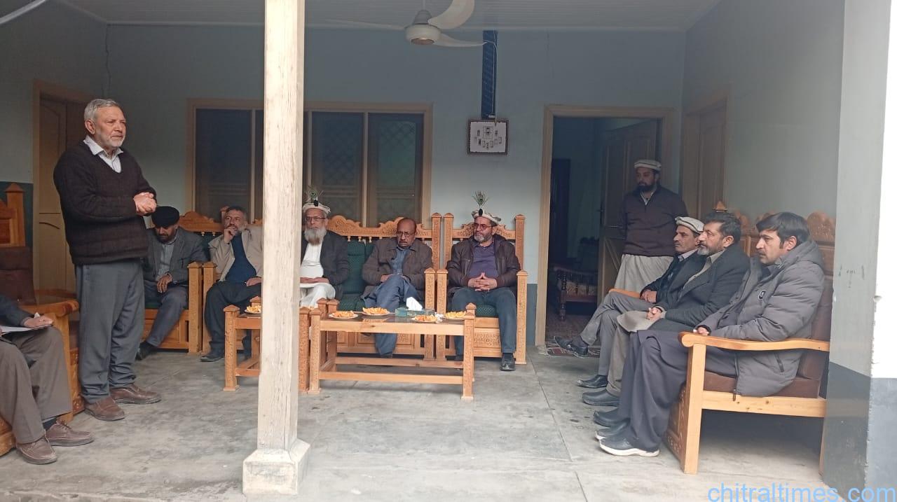 chitraltimes pm inspection team visit Bumburait road 5