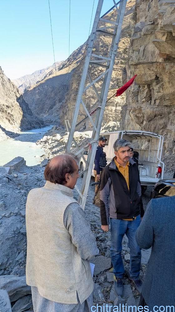 chitraltimes pm inspection team visit shandur mastuj road 1