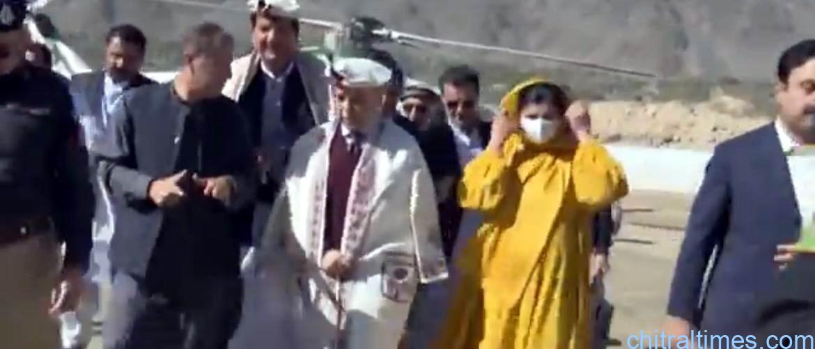chitraltimes pm shehbaz sharif visit chitral sayed abad 5